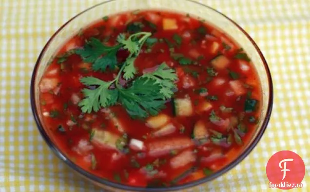 Cina În Seara Asta: Gazpacho Rece De Vară