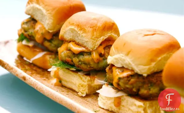 Plăci Mici: Crabby Falafel ' Sliders