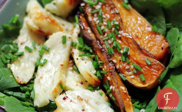 Spanac Pentru Copii, Halloumi Și Dovlecei Glazurați