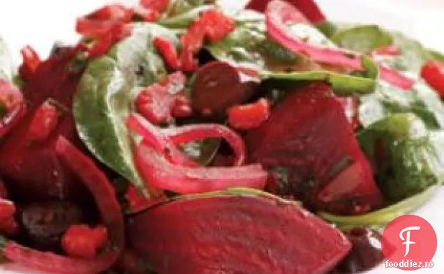 Salată Caldă De Sfeclă Și Spanac