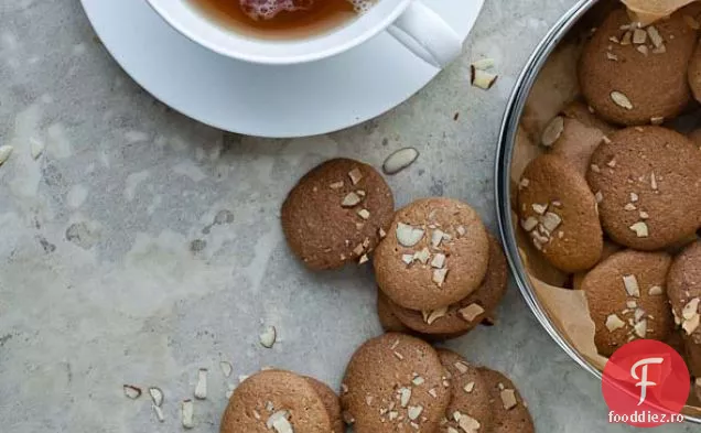 Amaretti Thins / Fursecuri Crocante Cu Migdale (Fără Gluten, Fără Cereale, Paleo Friendly)