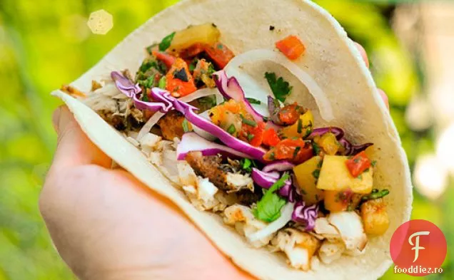 Grătar: Tacos De Pește Tilapia