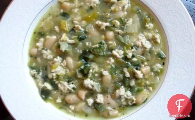 Chili De Curcan Cu Fasole Albă De 30 De Minute