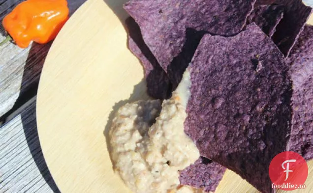 Salsa de nuc-Habanero cu usturoi prăjit și portocală