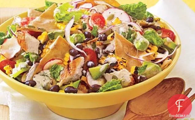 Salată de Taco de pui tocată cu sos Chipotle