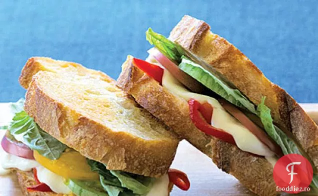 Sandvișuri Caprese La Grătar