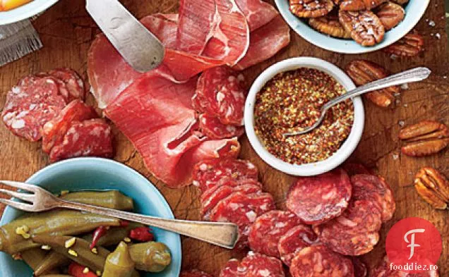 Placă Ușoară De Aperitiv De Vară