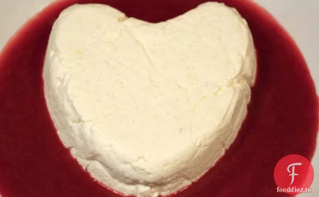 Franceză într-o clipă: Sweet Valentine ' s Coeur a la Creme cu sos de căpșuni