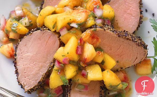 Salsa Proaspătă De Piersici