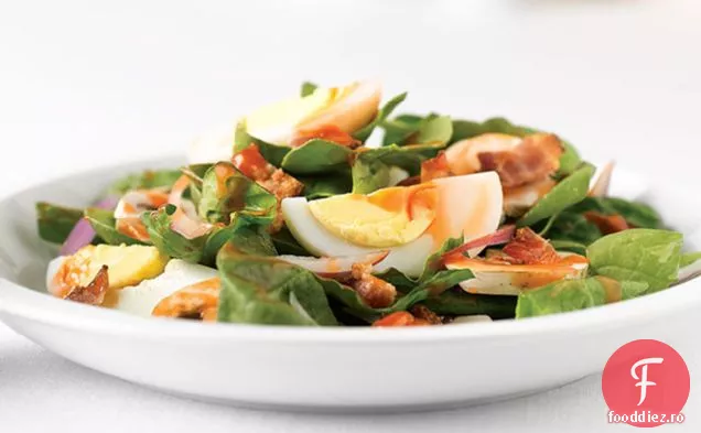 Salată De Spanac Cu Slănină