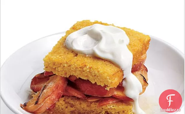 Brandied Peach Shortcakes