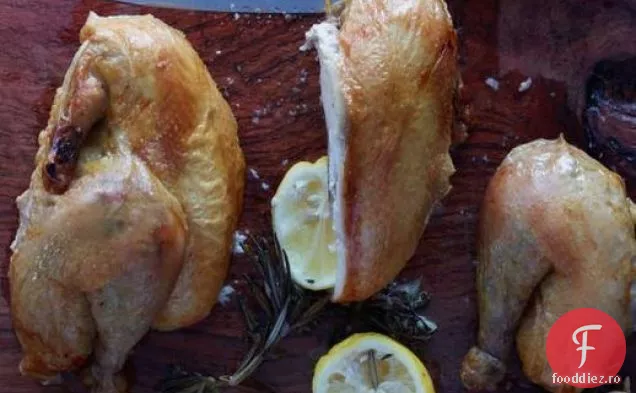 Puiul prăjit savuros al lui Jean-Georges Vongerichten