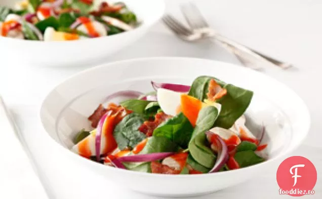 Salată Caldă De Spanac