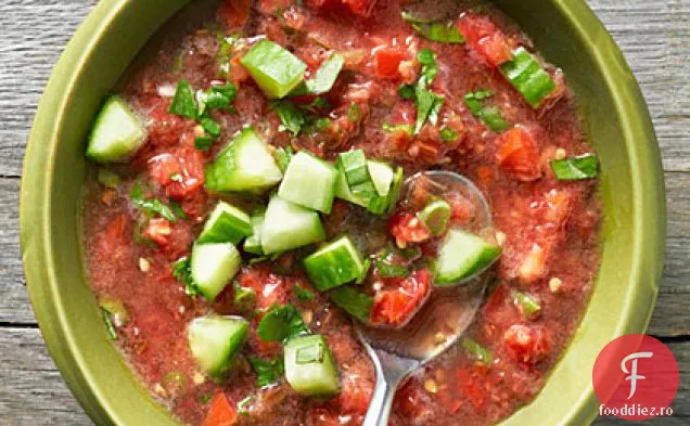 Cel Mai Simplu Gazpacho De Grădină