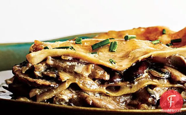 Lasagna Cu Ciuperci