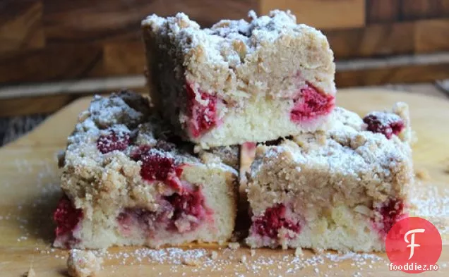 Tort De Firimituri De Migdale De Zmeură Super Crumb