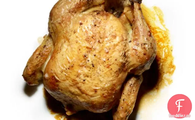 Pui prăjit cu sos de tigaie