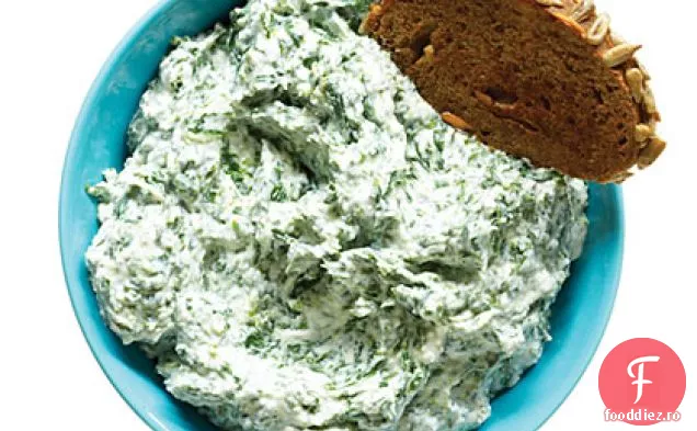 Cremă de spanac și parmezan
