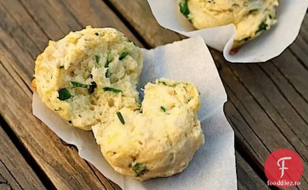 Briose Cu Spanac Parmezan