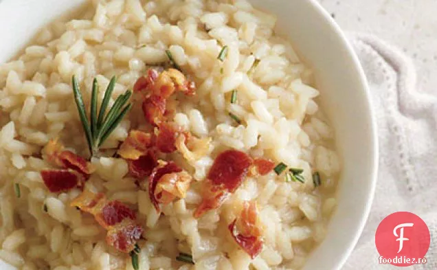 Risotto Pancetta cu ulei de trufe