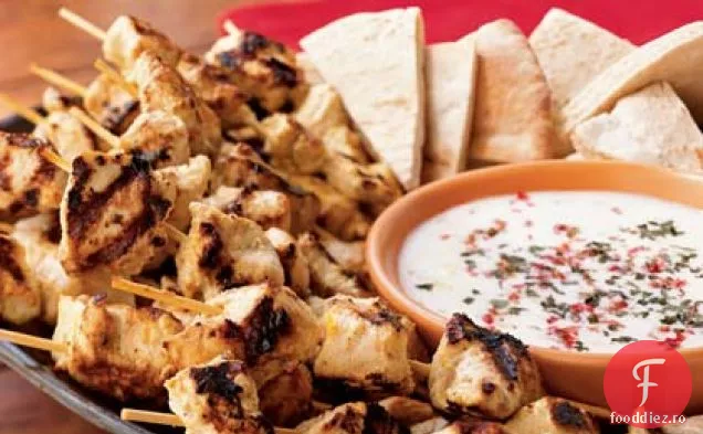 Frigarui De Pui Marinat Cu Sofran (Kesari Malai Tikka)