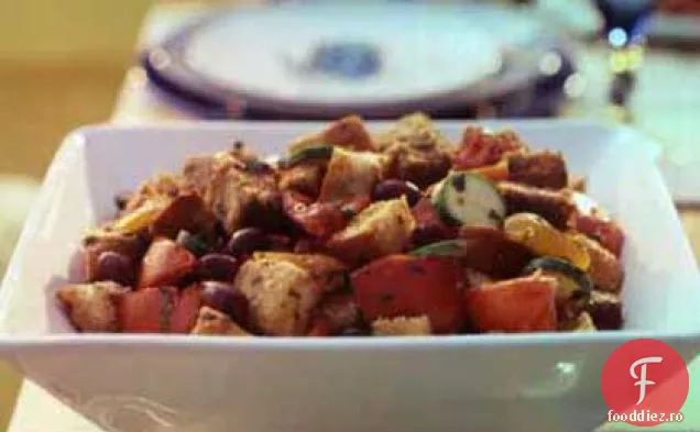 Legume la grătar marinate cu ierburi