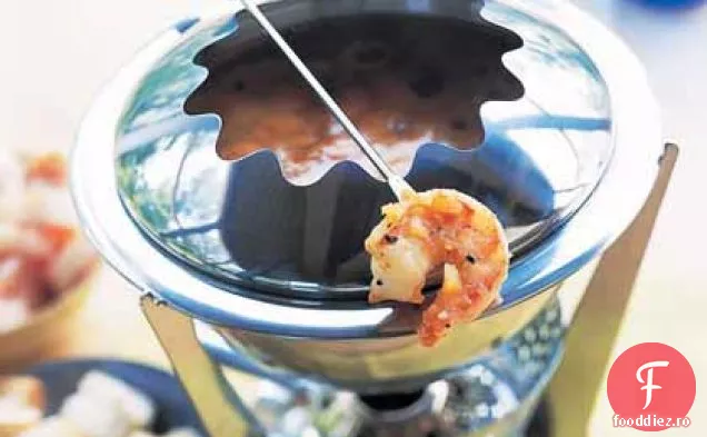 Creveți Bouillabaisse Fondue