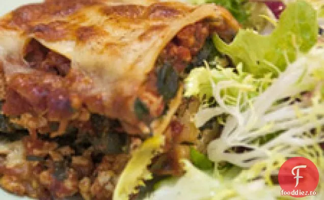 Lasagna De Curcan Cu Spanac