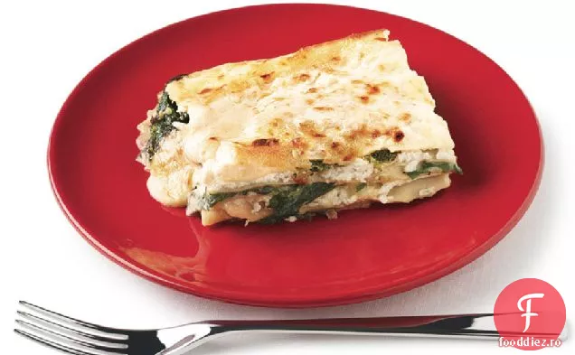 Lasagna Cu Spanac, Pesto Și Fontina
