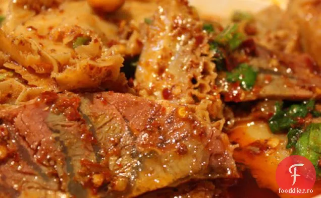 Soțul și soția felii pulmonare (sau piept și Tripă)