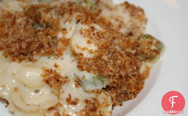 Mac și brânză cu Okra și grâu
