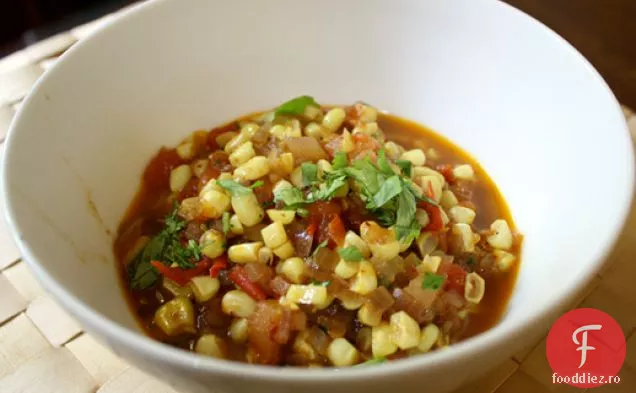 Angrezi Bhutta (Curry de porumb și roșii)