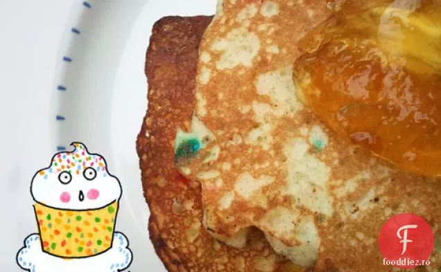 Cakespy: Clătite Funfetti