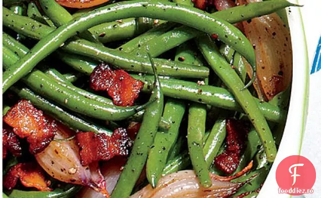 Fasole Verde Skillet