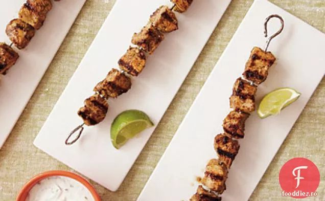 Kebaburi De Pui Condimentate În Caraibe