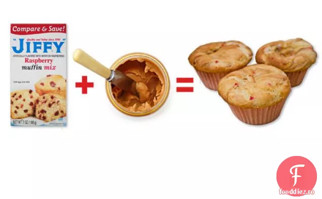 Brioșe Super ușoare PB & J