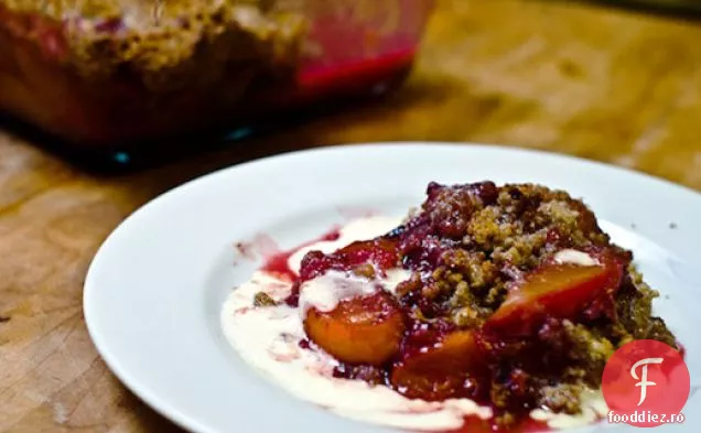 Bourbon Peach și Raspberry Crisp