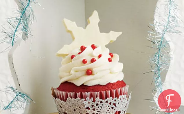 Cupcakes Din Catifea Roșie
