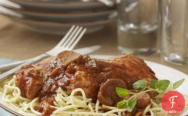 Cacciatore De Pui Cu Aragaz Lent