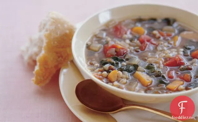 Supă De Orz Și Linte Cu Bietă Elvețiană
