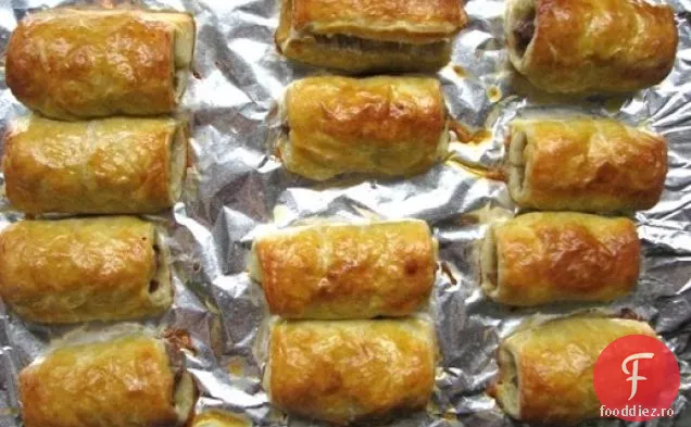 Rulouri de cârnați (porci în stil britanic într-o pătură)