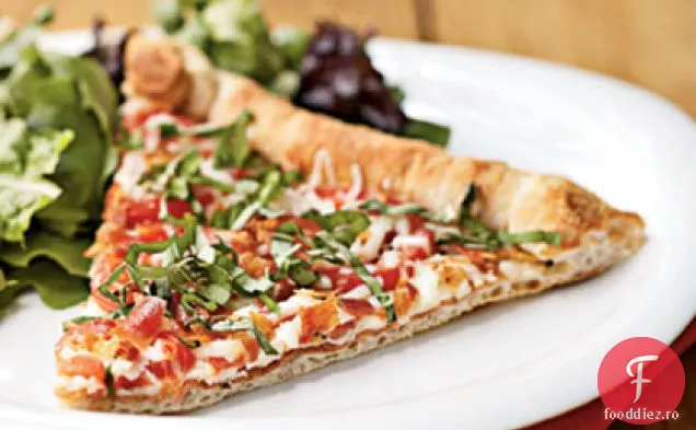Pizza Cu Roșii-Mozzarella
