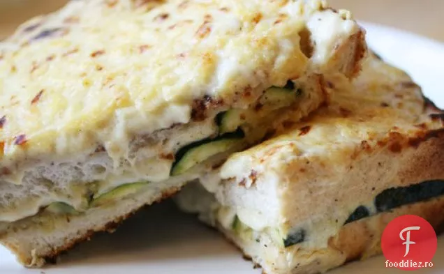 Dovlecei Vegetarieni La Grătar Croque Mademoiselle