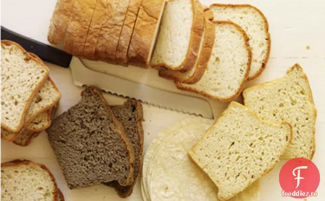 Pâine Sandwich Albă Fără Gluten