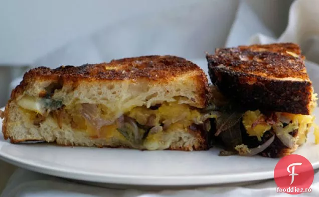 Spaghetti Squash Sandvișuri Cu Brânză La Grătar