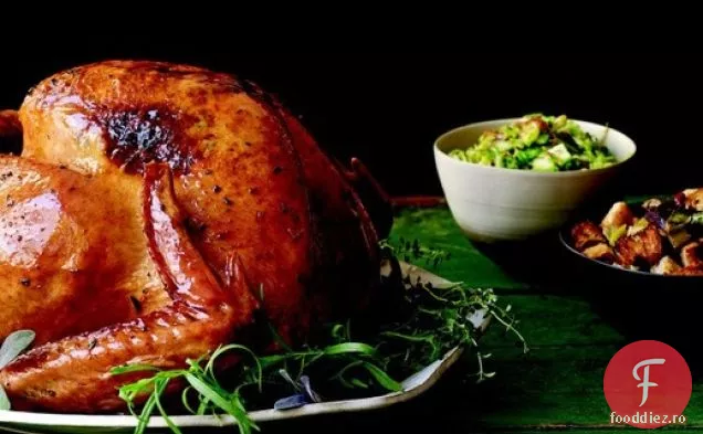 Cârnați din New England, mere și umplutură de afine uscate din cartea de bucate Epicurious