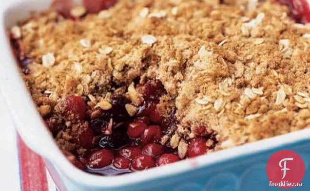 Crumble De Afine-Cireșe