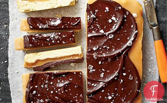 Batoane De Pâine Scurtă Cu Ciocolată-Caramel