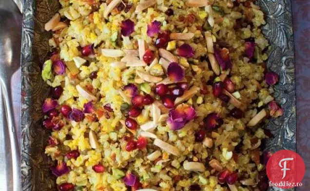 Orez basmati maro cu bijuterii și Quinoa (Morassa Polo) din ' noua bucătărie Persană