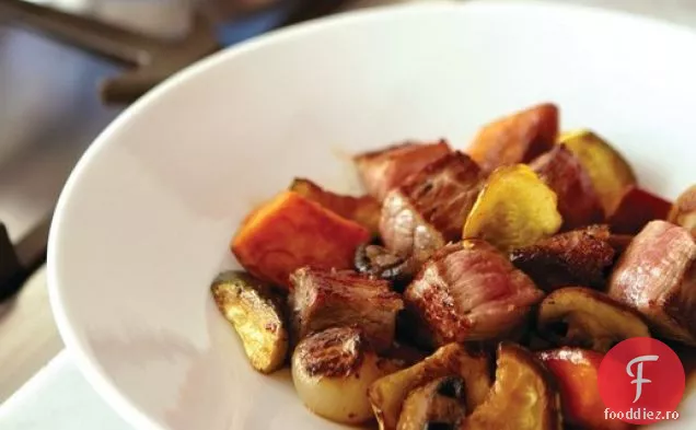 Sukiyaki într-o bucătărie americană din bucătăria americană a lui Hiroko